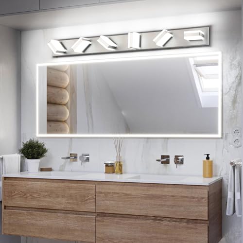 LED Modern Bathroom Vanity Lights Over Mirror (6 Count)