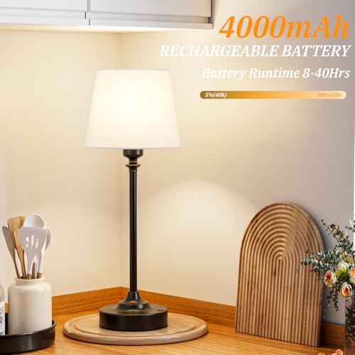 Cordless Table Lamps Rechargeable Set (2 Count)