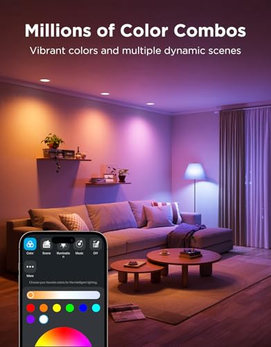 BR30 Smart Light Bulbs 850 LM (6 Count)