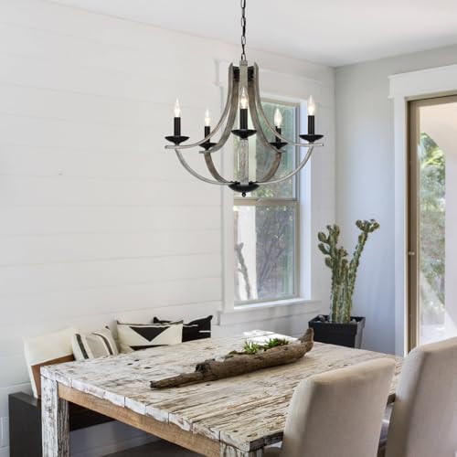 Rustic Chandeliers for Dining Room Light Fixture