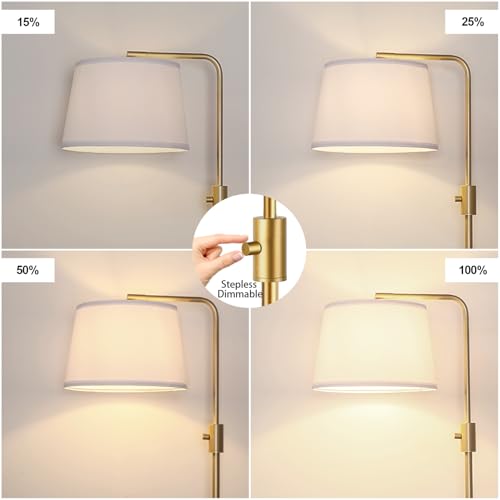 Upgraded】 Dimmable Floor Lamp