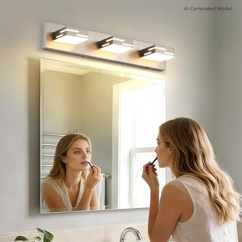 3 Light 5CCT Modern Bathroom Vanity Light Fixtures