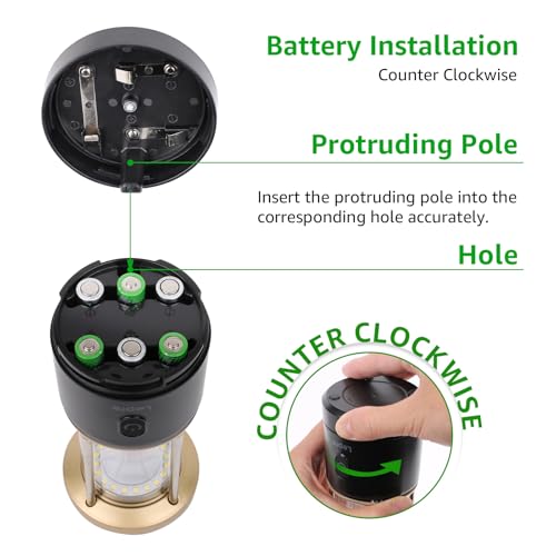 2000LM LED Camping Lantern Rechargeable