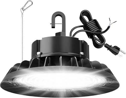 UFO LED High Bay Light 300W 45000LM 5000K High Bay LED Shop Lights