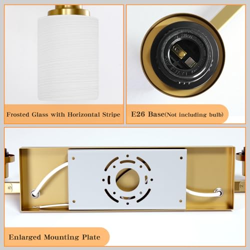 Gold Vanity Light 10