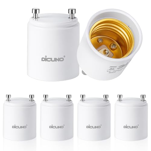 GU24 to E26 Adapter (6 Count)