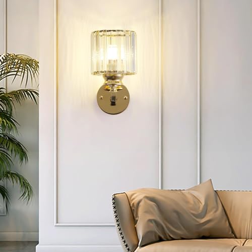 Hardwired Crystal Wall Sconces