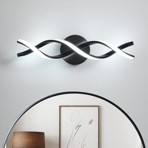 Modern Black LED Vanity Lighting