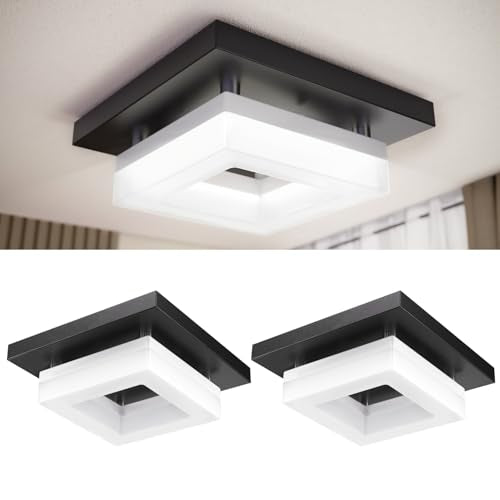 Sunco 2 Pack 8" LED Disk Flush Mount Ceiling Light (2 Count)