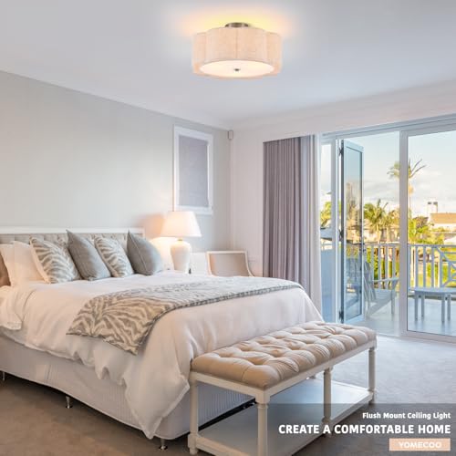 18" Large Semi Flush Mount Ceiling Light