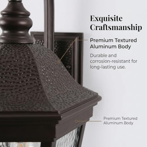 Brown Exterior Wall Sconces
