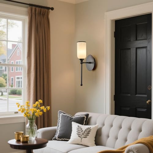 vntage Alabaster Wall Sconce