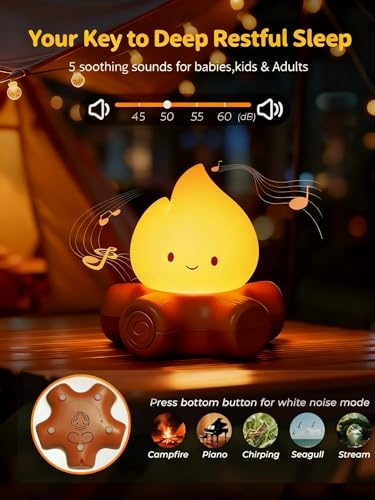Campfire Night Light