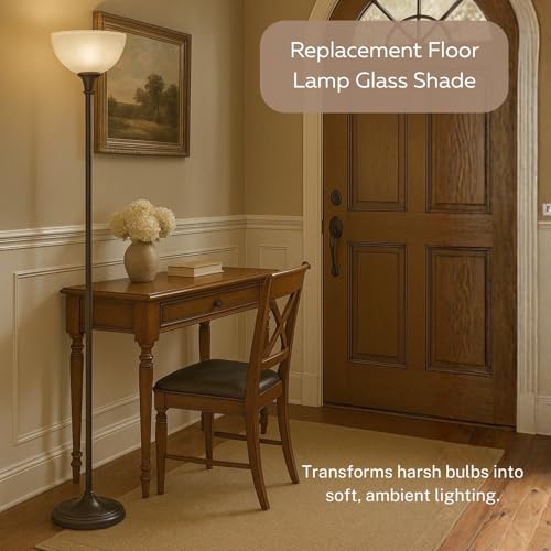 Glass Lamp Shade Replacement for Floor Lamp