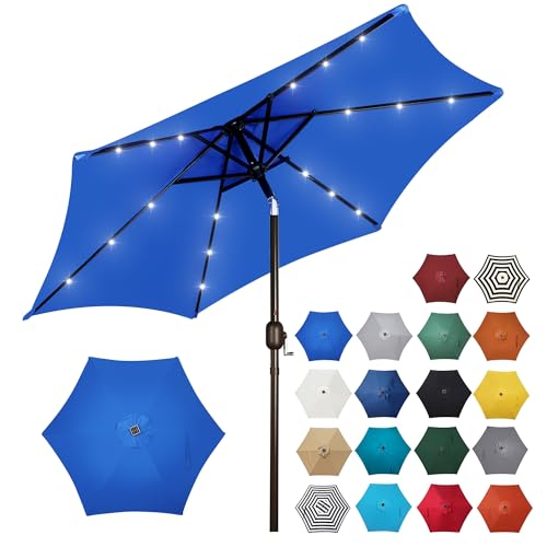 7.5 ft Solar Umbrella