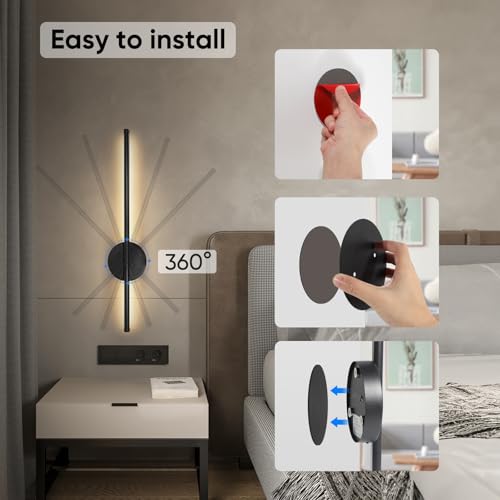 Battery Operated Wall Sconces Set of Two (2 Count)