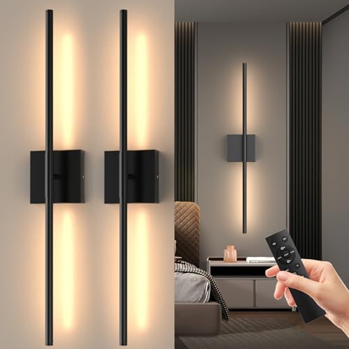 Battery Operated Wall Sconces Set of Two (2 Count)