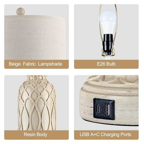 28" Table Lamps for Living Room Set of 2 (2 Count)