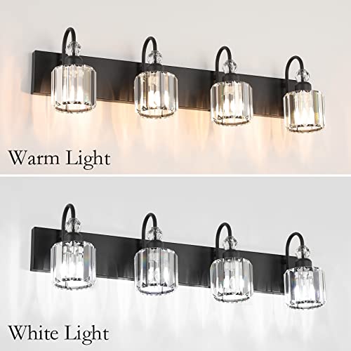 Modern Black Vanity Light