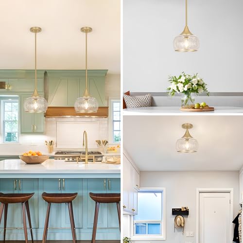 Gold Pendant Light