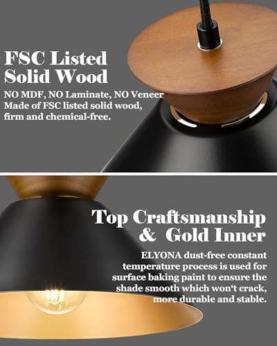 3 Pack Modern Pendant Lights Kitchen Island (3 Count)