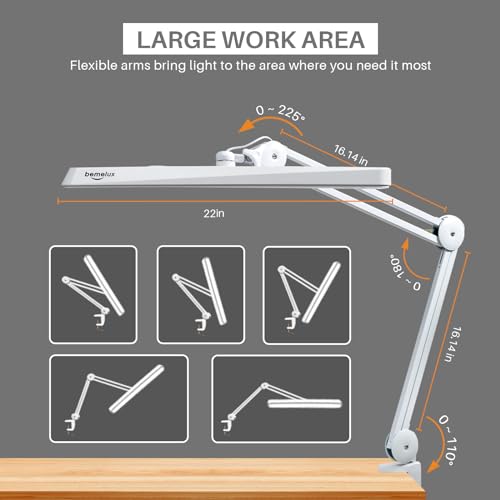 LED Architect Desk Lamp with Clamp