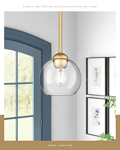 Modern 7 Inch Globe Pendant Lights