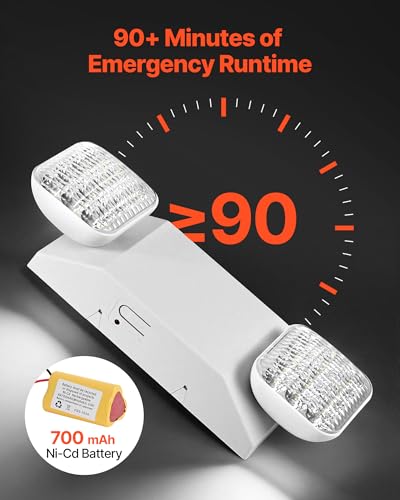 12 Pack Emergency Lights for Business