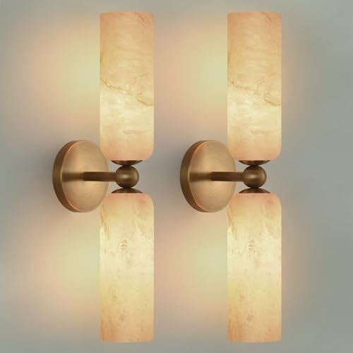 Alabaster Wall Sconce (2 Count)