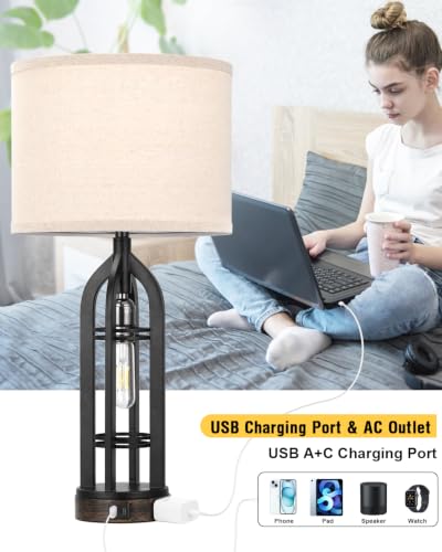 Table Lamps for Living Room (2 Count)