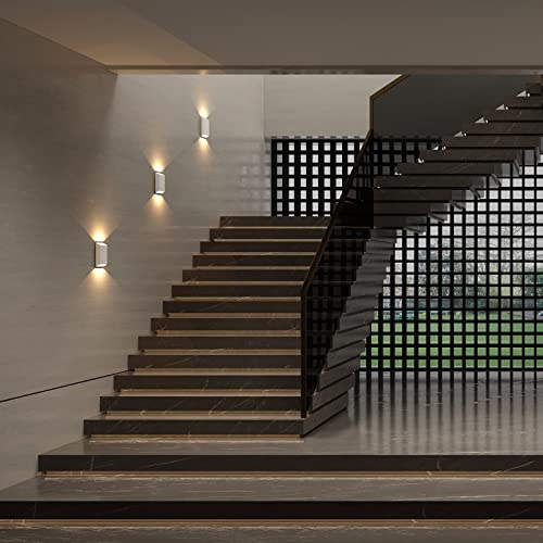 LED Wall Lights Outdoor Wall Sconces Dimmable 15.5W (2 Count)