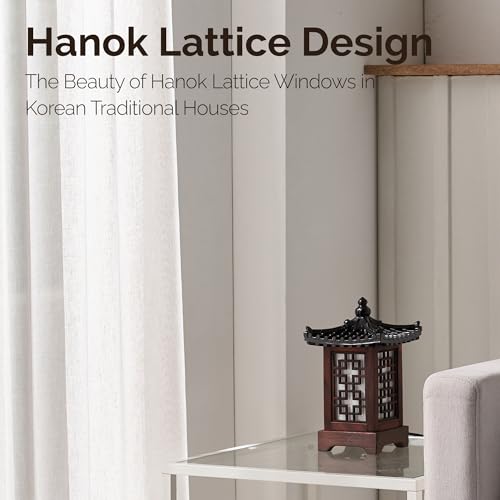 Traditional Korean Wood Lamp