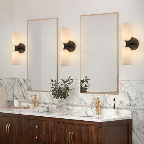 14" Alabaster Wall Sconce