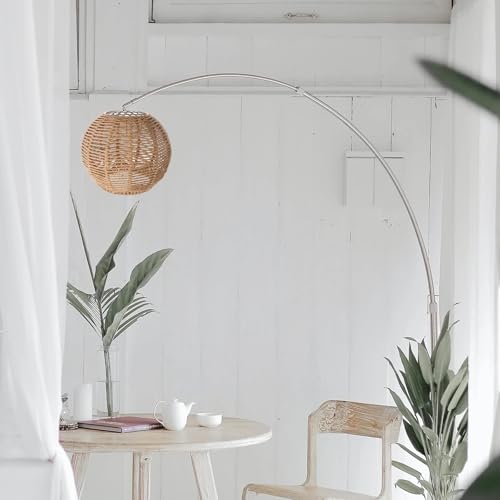 Lampshade for Cover Table Lamp Rattan Lamp Pendant Light Vintage Hanging Lighter Cafe Restaurant Home Decor Retro Lampshade
