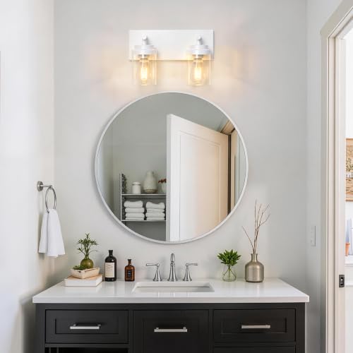 Bathroom Light Fixture White
