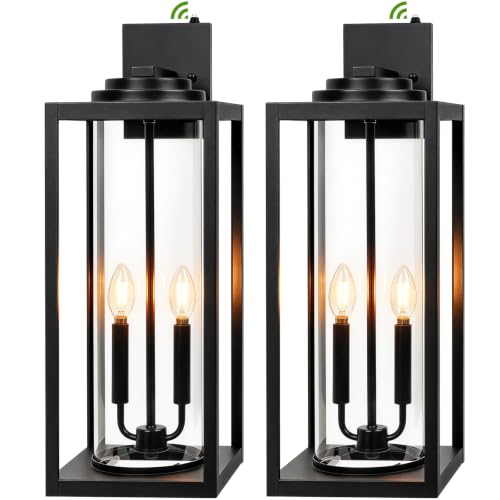 Extra Large 24 Inch Outdoor Wall Lights (2 Count)