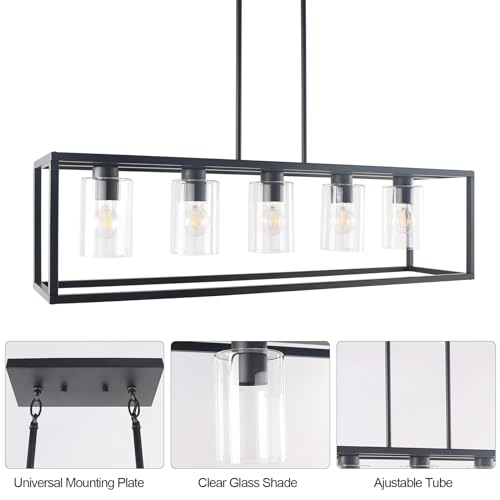 Chandeliers for Dining Room (5 Count)