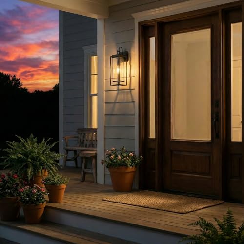 Classic Outdoor Porch Wall Sconce (2 Count)