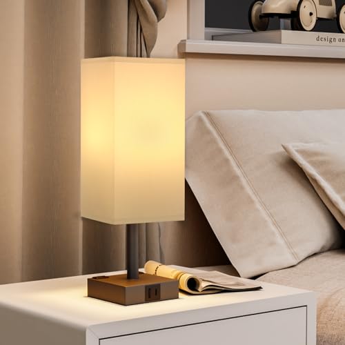 White Touch Table Lamp for Bedroom
