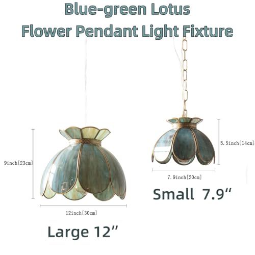 Brass Glass Ceiling Pendant Light