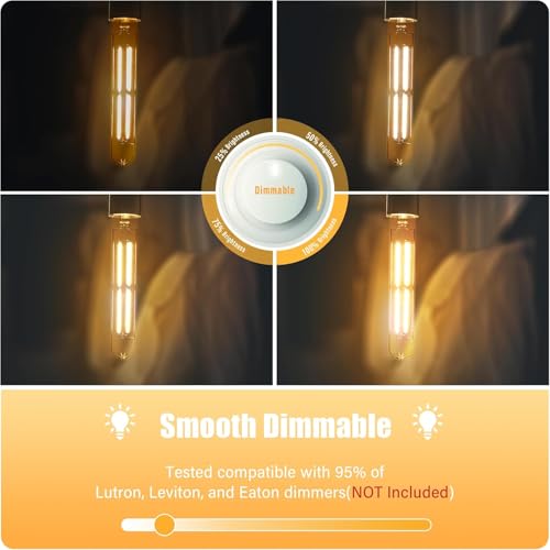 8.9IN LED Light Bulbs E26 Base (2 Count)