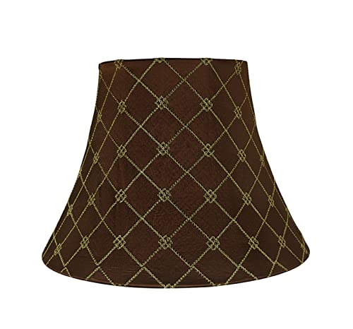 30221 Transitional Bell Shaped Spider Construction Lamp Shade