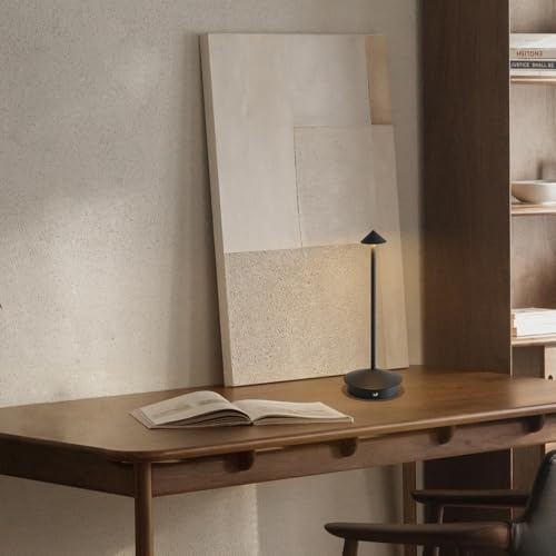 2 Pack Aluminum Cordless Table Lamp (2 Count)