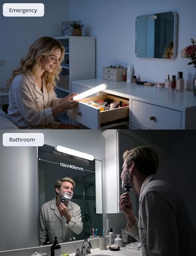 Rechargeable Makeup Light Bar LED Stick on Vanity Lighting for Mirror