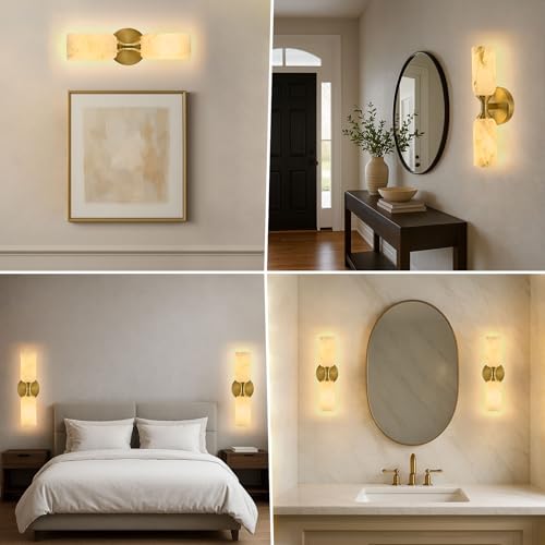 Alabaster Wall Sconce