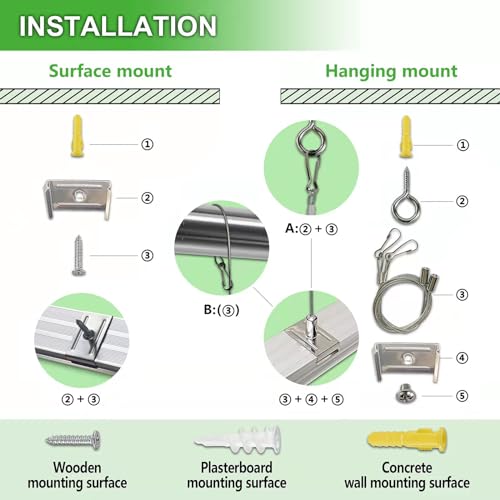 8Pack 8FT LED Shop Light Garage Light (8 Count)