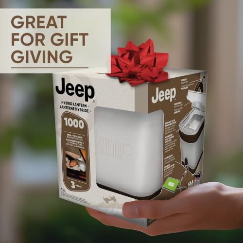 Jeep Hybrid Rechargeable LED Lantern Plus
