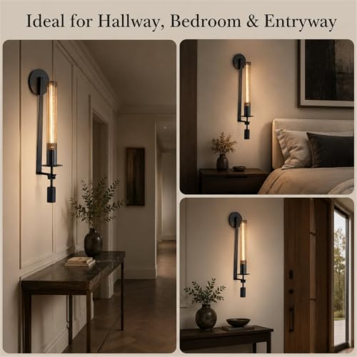 Black Wall Sconce