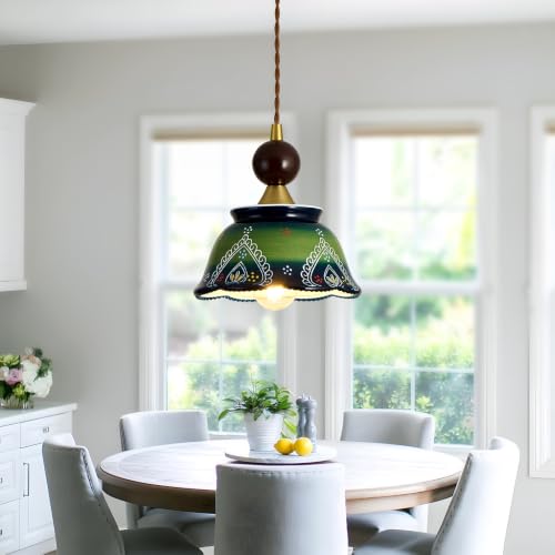 vintage ceramic pendant light 1