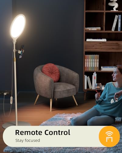 10.5" Ring Light with Stand and Phone Holder